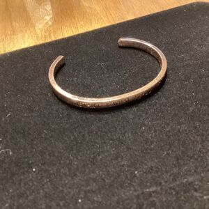 Rose Goldtone Metal Cuff Bracelet